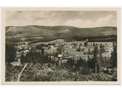20 - Jablonecko, Harrachov, celkový pohled, cca 1954