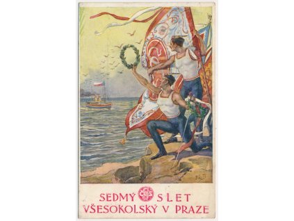 Sokol, VII. slet všesokolský v Praze 1920, F. Ženíšek