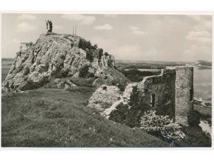 Slovensko, Devín, hrad, cca 1950