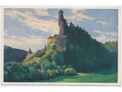 Slovensko, Oravský zámok, cca 1925