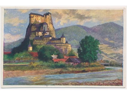 Slovensko, Oravský zámok, cca 1925