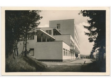 54 - Příbramsko, Dobříš, Masarykovo sanatorium, cca 1949