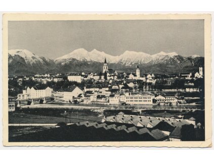Slovinsko, Kranj, celkový pohled, cca 1938