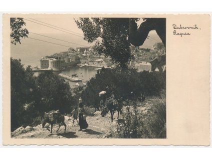Chorvatsko, Dubrovník, Ragusa, cca 1933