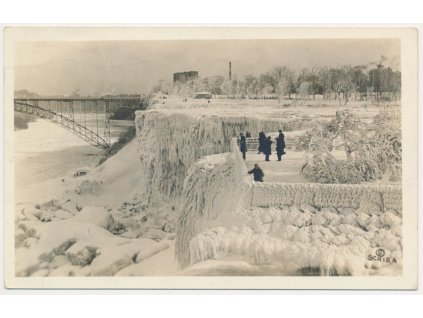 USA, Niagara Falls, Winter scene, cca 1935