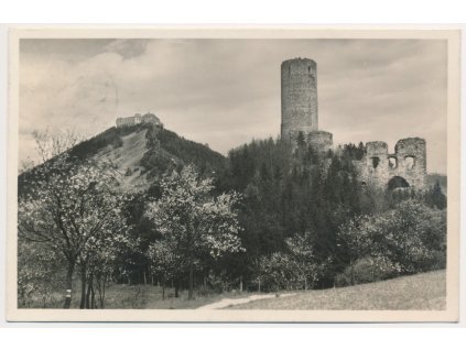 02 - Berounsko, hrady Žebrák a  Točník, cca 1940