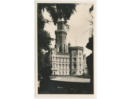 12 - České Budějovice, zámek Hluboká nad Vltavou, cca 1940