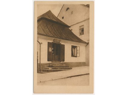 38 - Náchodsko, Česká Skalice, škola, do které chodila B. Němcová, 1920