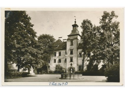 24 - Jindřichohradecko, Třeboň, Zámek, cca 1949