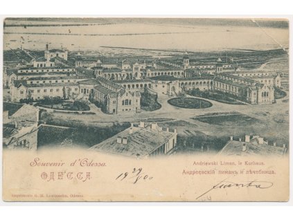 Ukrajina, Oděsa, Andriewski Liman, le Kurhaus, cca 1900