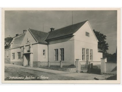 64 - Táborsko, Jistebnice, Sokolovna, cca 1935