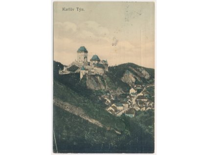 02 - Berounsko, hrad Karlštejn - Karlův Týn, cca 1909