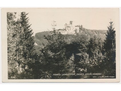 24 - Jindřichohradecko, hrad Landštejn - Landštýn, cca 1928