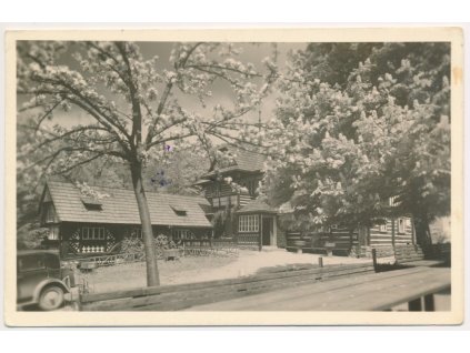 38 - Náchodsko, Peklo u Nového Města, Bartoňova útulna, cca 1949