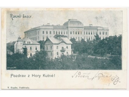 31 - Kutná Hora, Reálné školy, cca 1901
