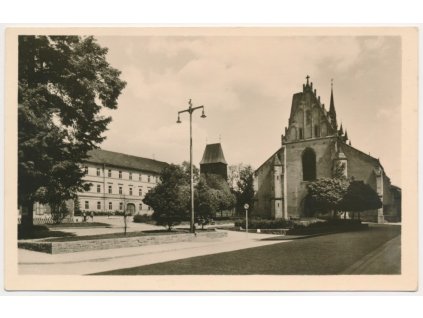 55 - Rakovník, kostel sv. Bartoloměje, cca 1960