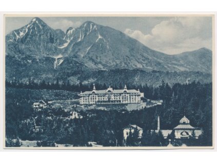 Slovensko, Vysoké Tatry, Tatranská Lomnica, cca 1935