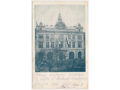 47 - Plzeň, Velkorestaurace a kavárna Měšťanské besedy, cca 1923