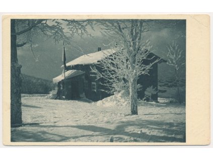 32 - Liberecko, Světlá pod Ještědem, Chata Pláně pod Ještědem, cca 1934