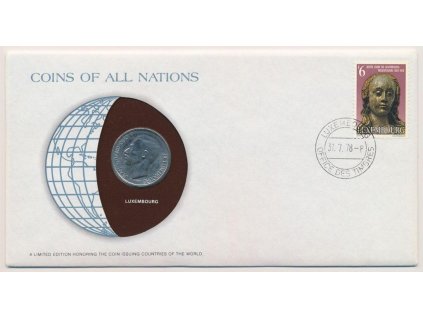 Lucembursko, mincovní obálka, 1978, sběratelská jakost, hledané