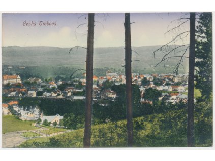 70 - Orlickoústecko, Česká Třebová, celkový pohled, cca 1916