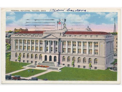 USA, Ohio, Federal building, cca 1936