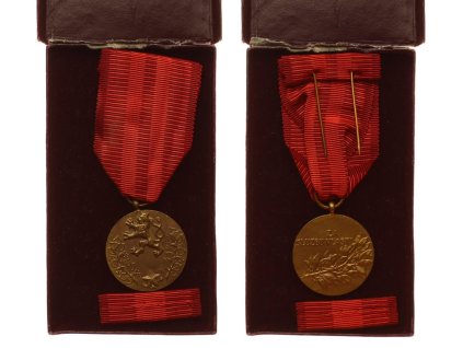 ČSSR, Za službu vlasti, stuha, stužka, poškozená etue, jinak stav 1/1/1