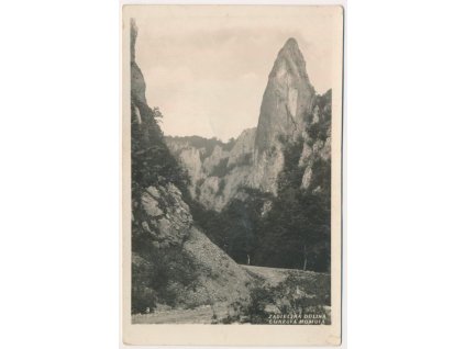 Slovensko, Zádielská dolina, Cukrová homola, cca 1935