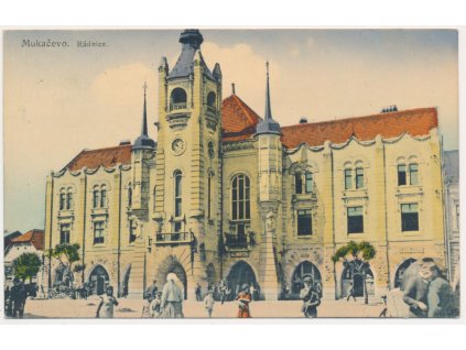 Ukrajina, Mukačevo, Rádnice, cca 1925