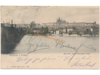 49 – Praha, nákl. F.J.Jedlička, ca 1900