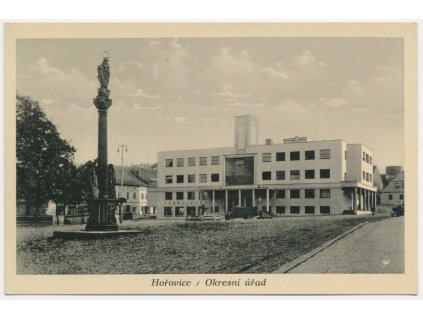 02 - Berounsko, Hořovice, Okresní úřad, cca 1950