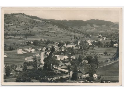 71 - Vsetínsko, Nový Hrozenkov, celkový pohled, cca 1940