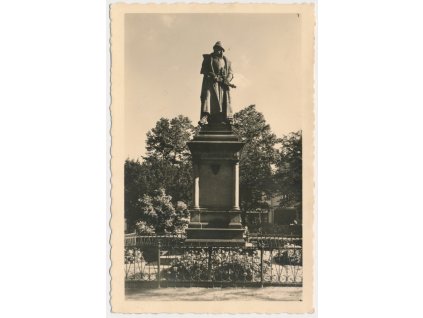31 - Kutnohorsko, Čáslav, pomník Jana Žižky, cca 1938
