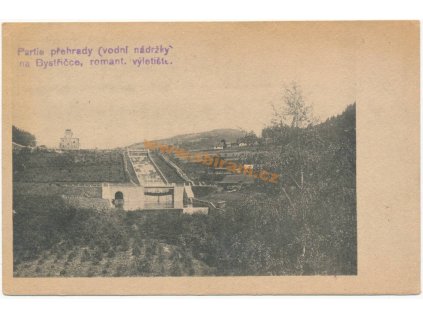 71 – Vsetínsko, Přehrada na Bystřičce, ca 1920