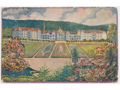 54 - Příbramsko, Nová Ves pod Pleší, "Sanatorium na Pleši", cca 1916