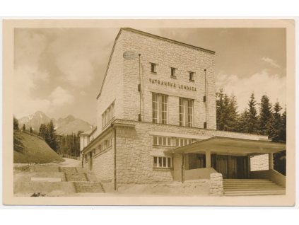 Slovensko, Vysoké Tatry, Nástupná stanica visutej lanovky na Lomnický štít