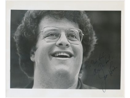 Levine James (1943-2021), americký dirigent a klavírista, foto s vl. podpisem