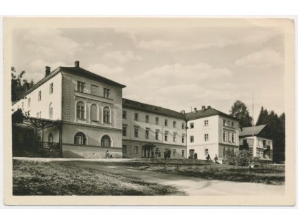42 - Opavsko, Staré Těchanovice, Jánské koupele, Zotavovna ROH Mír, 1952