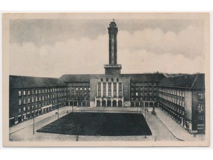43 - Ostrava, Moravská Ostrava, "Nová radnice", cca 1939