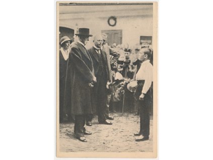 T. G. Masaryk, přivítání prezidenta v Hodoníně r. 1924