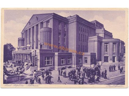 65 – Teplice, Městské divadlo, ca 1929