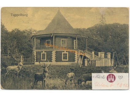 65 – Teplicko, Košťany u Teplic, zámeček Mstišov, ca 1910