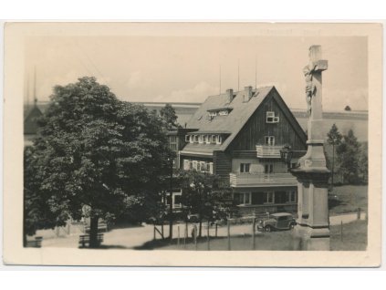 70 - Orlickoústecko, Klášterec nad Orlicí, Chata Na Čiháku, cca 1948
