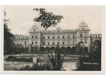 70 - Orlickoústecko, Brandýs nad Orlicí, Léčebný ústav, cca 1945