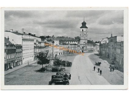 61 – Svitavsko, Litomyšl, Horní náměstí, ca 1935