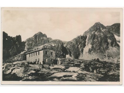 Slovensko, Vysoké Tatry, Térýho chata, cca 1937