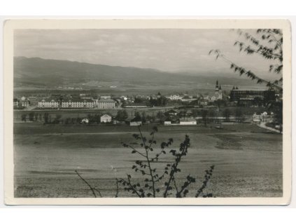 Slovensko, Zvolen, celkový pohled, cca 1940