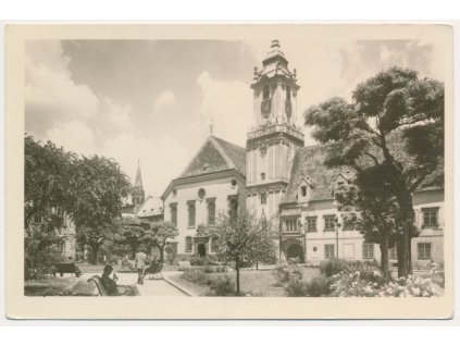 Slovensko, Bratislava, Stará radnica, cca 1953
