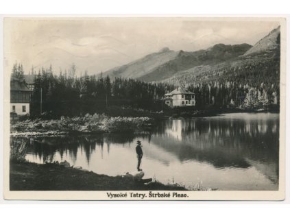 Slovensko, Vysoké Tatry, Štrbské Pleso, cca 1930