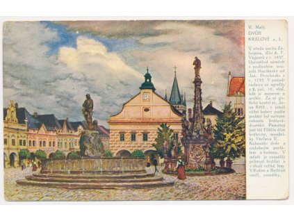 66 - Trutnovsko, Dvůr Králové nad Labem, V. Malý, cca 1920